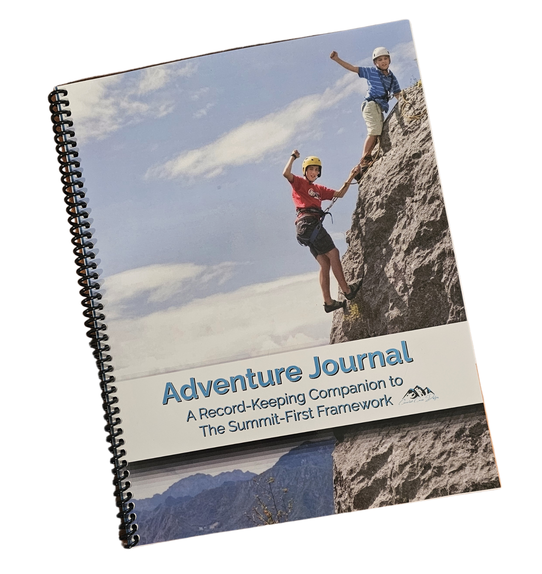 Adventure Jornal Photo no background Photo of the Adventure Journal: A record-keeping companion to the Summit-First Framework